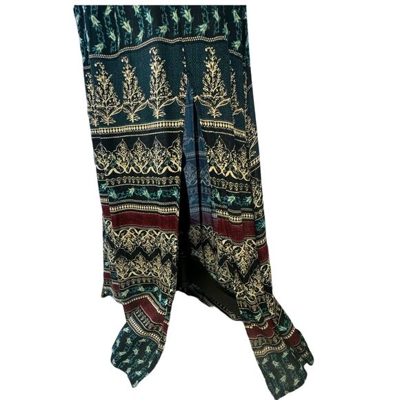 American Rag Green and Red Patterned Maxi Dress - Picture 8 of 12